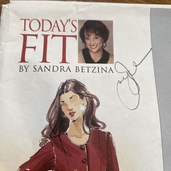 Vogue Sewing Pattern #V2911 Today's Fit by Sandra Betzina OS Blouse & Skirt CUT - Picture 4 of 7
